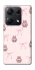 Чохол на Xiaomi Redmi Note 14S Pink bows and Labubus фото 1 з 1