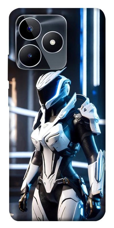 Чохол на Realme C53 Cyber space girl ver.6 фото 1 з 1