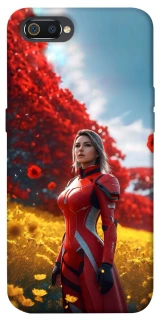 Чехол на Realme C2 Cyber space girl ver.5 фото 1 из 1