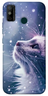Чехол на TECNO Spark 6 Go Snow cat фото 1 из 1