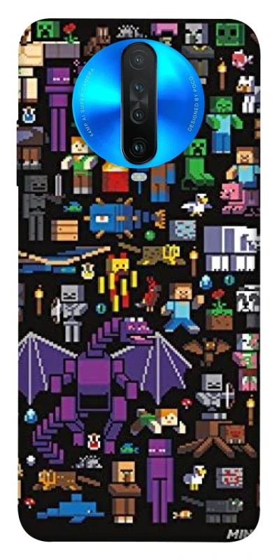 Чохол на Xiaomi Redmi K30 Minecraft v5 фото 1 з 1
