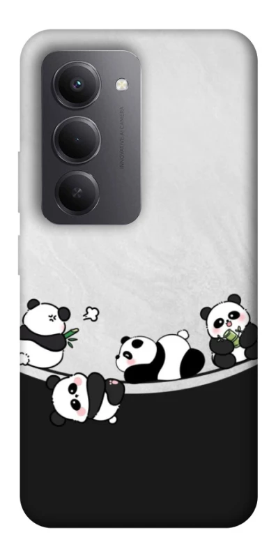 Чехол на Xiaomi Redmi 15 (Global) Four pandas фото 1 из 1