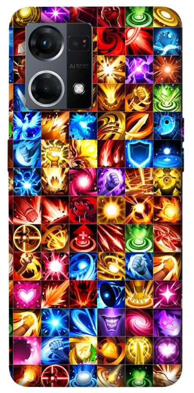 Чехол на Oppo Reno 7 4G Abilities menu ver.4 фото 1 из 1