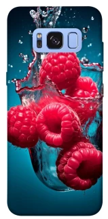 Чехол на Samsung G950 Galaxy S8 Малинка в воде фото 1 из 1