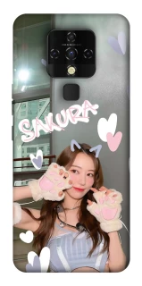 Чохол на TECNO Camon 16 SE Sakura - LE SSERAFIM фото 1 з 1