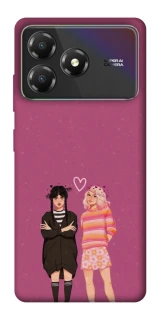 Чехол на ZTE Blade A36 Raven & Rainbow Wednesday фото 1 из 1