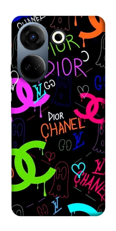 Чехол на TECNO Camon 20 Pro (CK7n) Fashion collage ver.5 фото 1 из 1