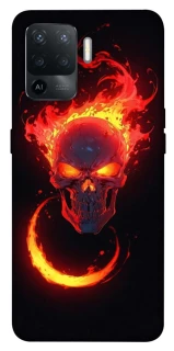 Чохол на Oppo Reno 5 Lite Blood Skull фото 1 з 1