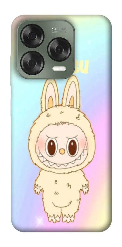 Чохол на ZTE Nubia V70 Design Fluffy Rainbow Labubu фото 1 з 1