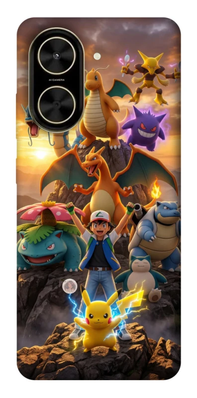 Чехол на Xiaomi Poco C71 Pokemon фото 1 из 1