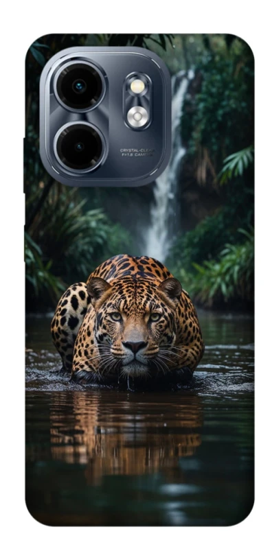 Чохол на Infinix Smart 9 4G / Hot 50i Leopard in water фото 1 з 1