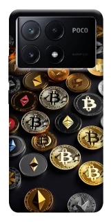 Чехол на Xiaomi Poco X6 Many coins фото 1 из 1