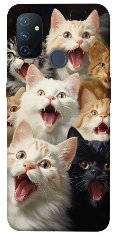 Чехол на OnePlus Nord N100 Коты фото 1 из 1