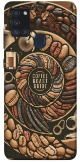 Чохол на Samsung Galaxy A21s Coffee roast guide фото 1 з 1