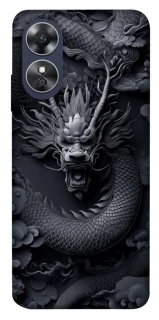 Чехол на Oppo A17 black dragon фото 1 из 1