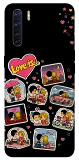 Чехол на Oppo A91 Love is ver.3 фото 1 из 1