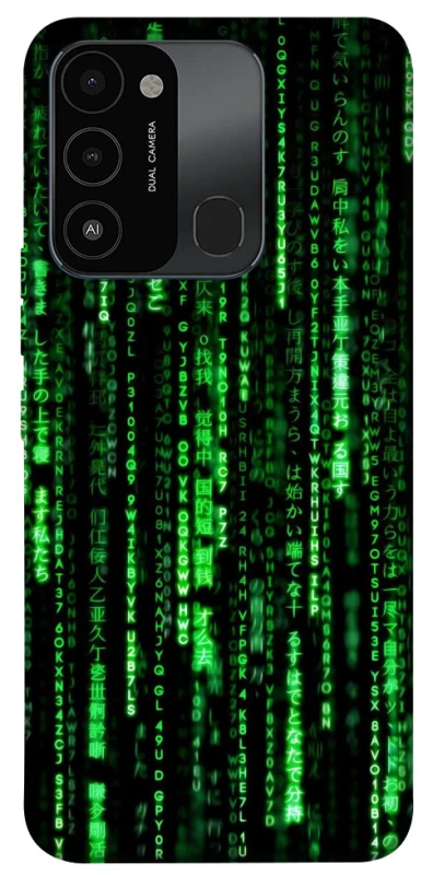Чохол на TECNO Spark 8C Matrix Code фото 1 з 1