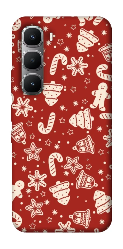 Чехол на Infinix Hot 60 Pro Новогодний v3 фото 1 из 1
