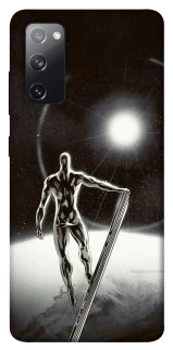 Чехол на Samsung Galaxy S20 FE Серебряный сёрфер фото 1 из 1