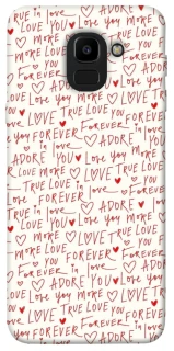 Чохол на Samsung J600F Galaxy J6 (2018) Love aesthetic ver.4 фото 1 з 1