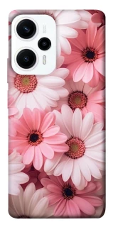 Чехол на Xiaomi Poco F5 / Note 12 Turbo Розовые цветы v2 фото 1 из 1