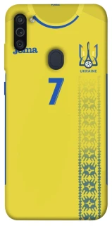Чохол на Samsung Galaxy M11 UA-Football ver.3 фото 1 з 1