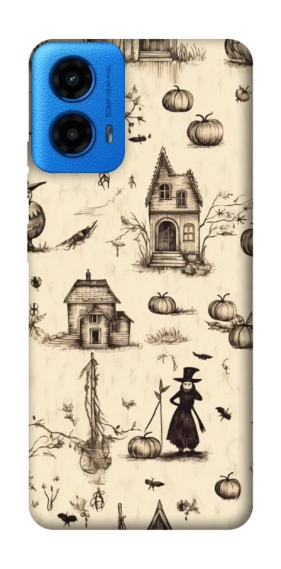 Чехол на Motorola Moto G45 Halloween aesthetic ver.1 фото 1 из 1
