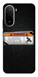 Чехол на Xiaomi Redmi A7 Pro 4G Warning фото 1 из 2