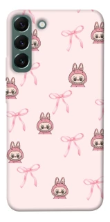 Чехол на Samsung Galaxy S22+ Pink bows and Labubus фото 1 из 1