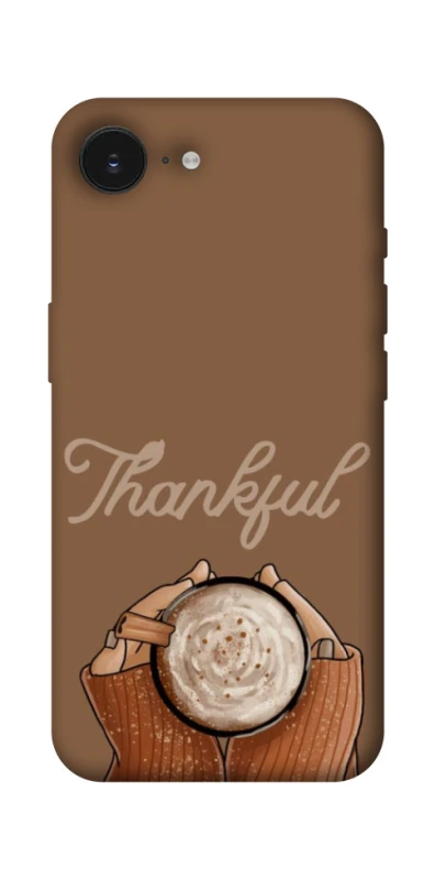 Чохол на Apple iPhone 17e (6.1") Thankful coffee фото 1 з 1