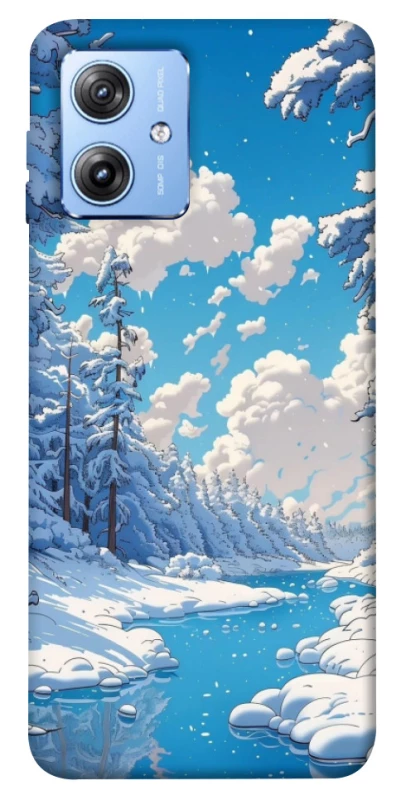 Чехол на Motorola Moto G84 Winter art фото 1 из 1