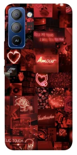 Чохол на TECNO Pop 5 LTE Love collage ver.6 фото 1 з 1