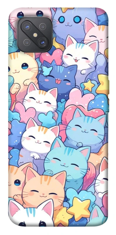 Чохол на Oppo A92s Funny Kittens ver.3 фото 1 з 1
