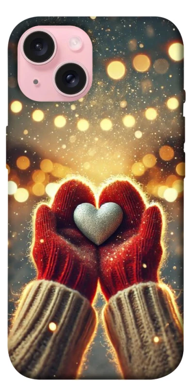 Чехол на Apple iPhone 15 (6.1") Heart in hand фото 1 из 1