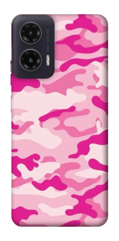 Чехол на Motorola Moto G35 camouflage pink фото 1 из 1