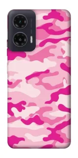 Чехол на Motorola Moto G35 camouflage pink фото 1 из 1