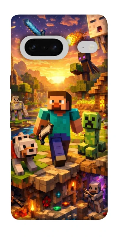 Чохол на Google Pixel 7 Minecraft v6 фото 1 з 1