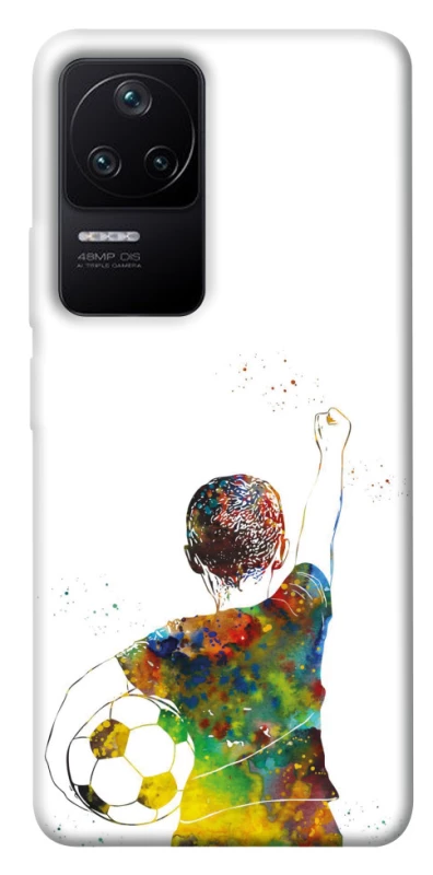 Чехол на Xiaomi Redmi K40S / Poco F4 5G Football Kids фото 1 из 1