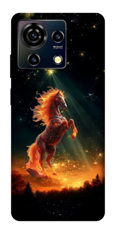 Чохол на ZTE Blade V50 Vita Red Fire Horse ver.2 фото 1 з 1