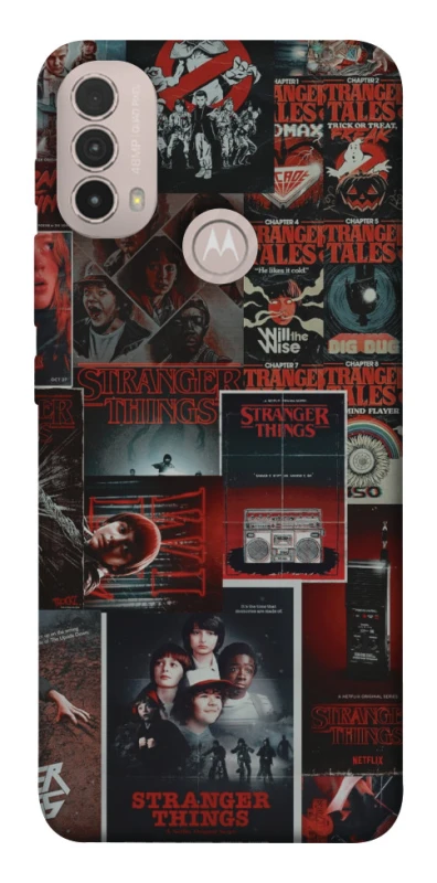 Чохол на Motorola Moto E40 Stranger Things ver.16 фото 1 з 1
