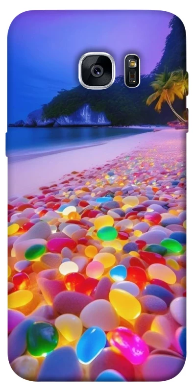 Чохол на Samsung G935F Galaxy S7 Edge Каміння світиться на березі фото 1 з 1