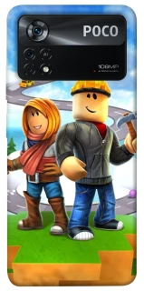 Чохол на Xiaomi Poco X4 Pro 5G Roblox Builder Adventure фото 1 з 1