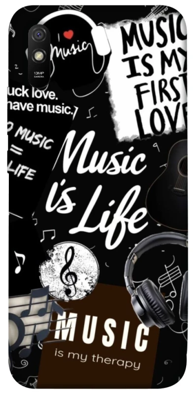 Чохол на Xiaomi Redmi 9A Music is Life фото 1 з 1