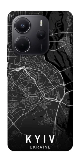 Чехол на Xiaomi Redmi Note 14 4G (Europe version) Kyiv map фото 1 из 1
