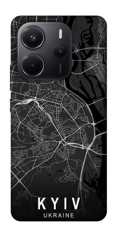 Чехол на Xiaomi Redmi Note 14 5G Kyiv map фото 1 из 1