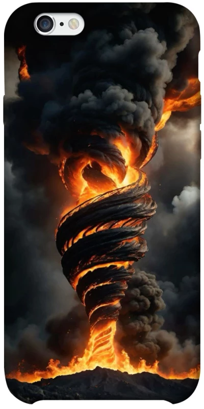 Чехол на Apple iPhone 6/6s plus (5.5") Огненный торнадо фото 1 из 1