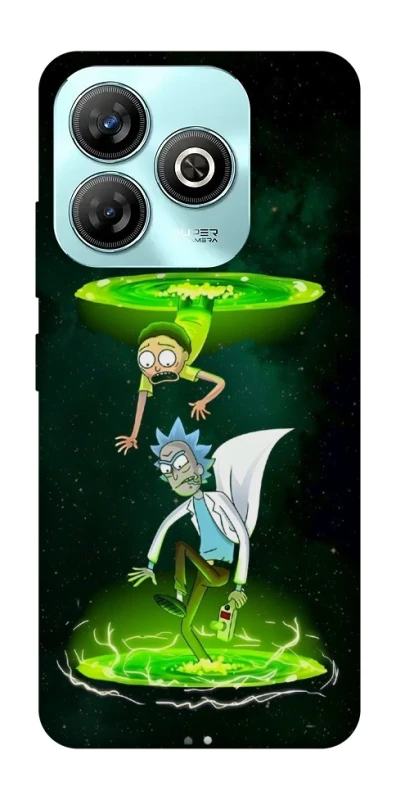 Чохол на ZTE Blade A75 4G Rick and Morty фото 1 з 1