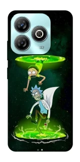 Чохол на ZTE Blade A75 4G Rick and Morty фото 1 з 1