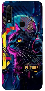 Чохол на Oppo A31 Cyber Cat v2 фото 1 з 1