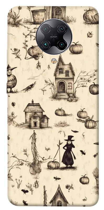 Чехол на Xiaomi Redmi K30 Pro / Poco F2 Pro Halloween aesthetic ver.1 фото 1 из 1